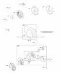 Part Location Diagram of 691422 Briggs and Stratton Housing-rewind Str